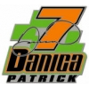 DANICA PATRICK PIN SIGNATURE NASCAR PIN